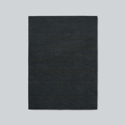 Row Gulvteppe 170x240 Mørk Brun