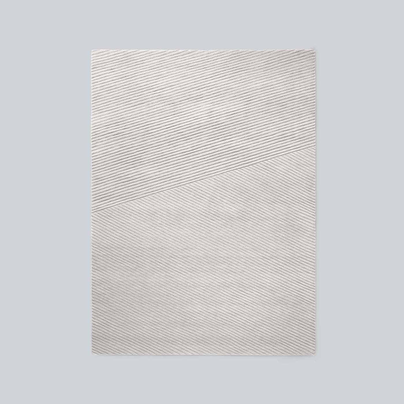 Row Gulvteppe 170x240 Mørk Grønn