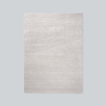 Row Gulvteppe 170x240 Mørk Grønn